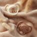 BABYONO Dudlíky silikonové symetrické 0-6m, 2 ks