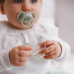 BABYONO Dudlíky silikonové symetrické 6-18m, 2ks