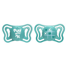 CHICCO Dudlíky Physio Light silikonové modré 16-36m, 2 ks