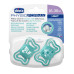 CHICCO Dudlíky Physio Light silikonové modré 16-36m, 2 ks