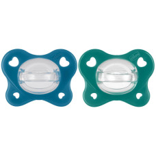 CHICCO Dudlíky PhysioForma® Dual Soft modré 16-36m, 2 ks