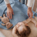 BABYONO Deka pletená bambusová Blue BABYONO Deka pletená bambusová Blue