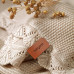 BABYONO Deka pletená bambusová Light Beige 75x100cm BABYONO Deka pletená bambusová Light Beige 75x100cm