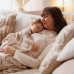BABYONO Deka pletená bambusová Light Beige 75x100cm BABYONO Deka pletená bambusová Light Beige 75x100cm