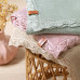 BABYONO Deka pletená bambusová Light Beige 75 x 100 cm