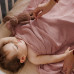 BABYONO Deka pletená bambusová Pink 75 x 100 cm
