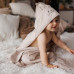 BABYONO Osuška bambusová Super Soft Light Beige 100x100 cm