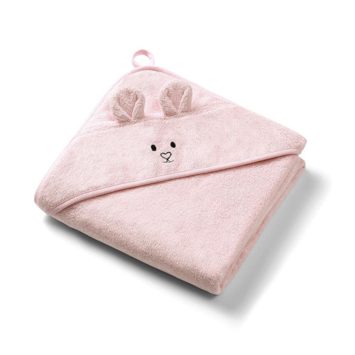 BABYONO Osuška bambusová Super Soft Pink 100x100cm BABYONO Osuška bambusová Super Soft Pink 100x100cm