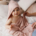 BABYONO Osuška bambusová Super Soft Pink 100x100cm BABYONO Osuška bambusová Super Soft Pink 100x100cm