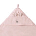 BABYONO Osuška bambusová Super Soft Pink 100x100 cm