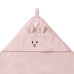 BABYONO Osuška bambusová Super Soft Pink 100x100cm BABYONO Osuška bambusová Super Soft Pink 100x100cm