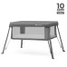 KINDERKRAFT Postýlka cestovní Cami Grey