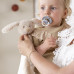 NATTOU Mazlíček plyšový maxi Teddy zajíček 28 x 28 cm, 0m+