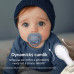 LOVI Dudlík svítící silikonový dynamický Prime 6-18m 2ks Ivory/Blush