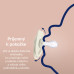 LOVI Dudlík svítící silikonový dynamický Prime 6-18m 2ks Ivory/Blush