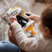 BABYONO Knížka senzorická kontrastní Mouse 0 m+