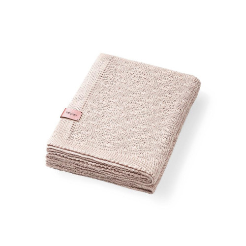 BABYONO Deka pletená bambusová Light Beige BABYONO Deka pletená bambusová Light Beige