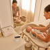 LIONELO Pult mobilní přebalovací Rosie Beige Sand LIONELO Pult mobilní přebalovací Rosie Beige Sand