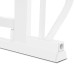 LIONELO Dětská zábrana Truus Slim White 75-105 cm
