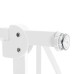 LIONELO Dětská zábrana Truus Slim White 75-105 cm