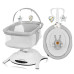 LIONELO Dětské lehátko Bella Set Grey Concrete, 0m+