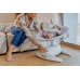LIONELO Dětské lehátko Iris Grey Concrete, 0m+ LIONELO Dětské lehátko Iris Grey Concrete, 0m+