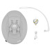 LIONELO Dětské lehátko Iris Grey Concrete, 0m+ LIONELO Dětské lehátko Iris Grey Concrete, 0m+