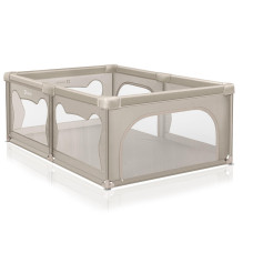 LIONELO Ohrádka pro děti Willow Beige Sand 127 x 187 cm