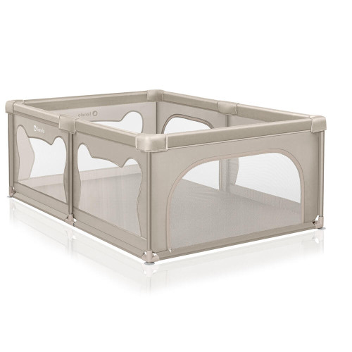 LIONELO Ohrádka pro děti Willow Beige Sand 127 x 187 cm LIONELO Ohrádka pro děti Willow Beige Sand 127 x 187 cm