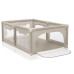 LIONELO Ohrádka pro děti Willow Beige Sand 127 x 187 cm LIONELO Ohrádka pro děti Willow Beige Sand 127 x 187 cm