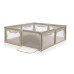 LIONELO Ohrádka pro děti Willow XL Beige Sand 187 x 207 cm