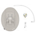 LIONELO Dětské lehátko Iris Beige Sand, 0m+
