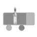 LIONELO Ohřívač lahví cestovní Thermup Go Grey Silver