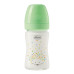 CHICCO Kojenecká skleněná láhev Perfect Easy 150 ml, pomalý silikonový průtok, neutrální, 0m+