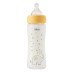 CHICCO Kojenecká skleněná láhev Perfect Easy 240 ml, pomalý silikonový průtok, neutrální, 0m+