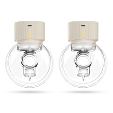 NENO Odsávačka mléka Vento Duo bezdrátová hands-free mušlová 3-fázová, USB-C