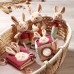 BABYONO Knížka senzorická Rabbit Karo 0m+