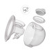 KINDERKRAFT Odsávačka mateřského mléka Double Hands-free Gentle Flow Gold
