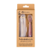 PETITE&MARS Silikonové lžičky s pouzdrem, sada 2 ks, Take&Match Sand - Rose 6m+