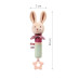 BABYONO Hračka pískací s kousátkem Rabbit Karo 3m+