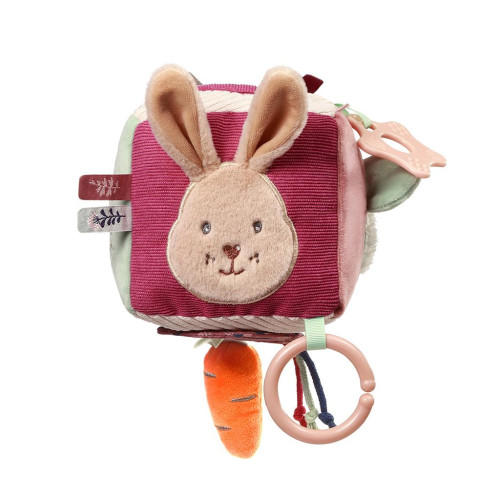BABYONO Kostka sensorická Rabbit Karo 0m+ BABYONO Kostka sensorická Rabbit Karo 0m+