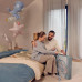 KINDERKRAFT Deka hrací s hrazdičkou Cozyplay Nordic Breeze
