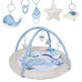 KINDERKRAFT Deka hrací s hrazdičkou Cozyplay Nordic Breeze