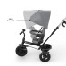 KINDERKRAFT Tříkolka Aston 2 Plus Grey, 9m+