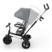 KINDERKRAFT Tříkolka Aston 2 Plus Grey, 9m+