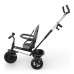 KINDERKRAFT Tříkolka Aston 2 Plus Grey, 9m+