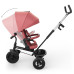 KINDERKRAFT Tříkolka Aston 2 Plus Pink, 9m+ KINDERKRAFT Tříkolka Aston 2 Plus Pink, 9m+