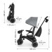 KINDERKRAFT Tříkolka Jazz 3 Grey, 9m+
