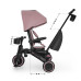 KINDERKRAFT Tříkolka Jazz 3 Pink, 9m+ KINDERKRAFT Tříkolka Jazz 3 Pink, 9m+