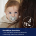 LOVI Dudlík silikonový dynamický Buddy bear 0-6m 2ks